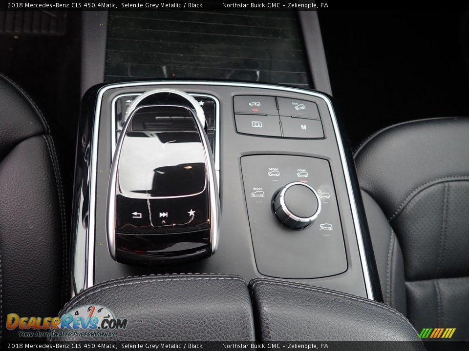 2018 Mercedes-Benz GLS 450 4Matic Selenite Grey Metallic / Black Photo #24