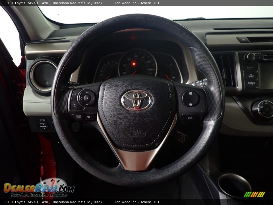 2013 Toyota RAV4 LE AWD Barcelona Red Metallic / Black Photo #27
