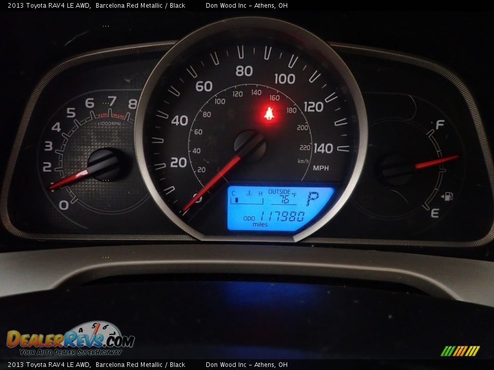 2013 Toyota RAV4 LE AWD Barcelona Red Metallic / Black Photo #28