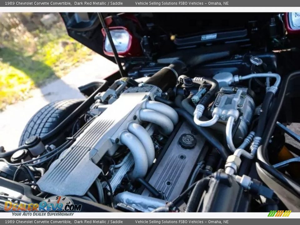 1989 Chevrolet Corvette Convertible 5.7 Liter OHV 16-Valve L98 V8 Engine Photo #10