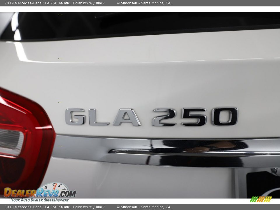 2019 Mercedes-Benz GLA 250 4Matic Polar White / Black Photo #11