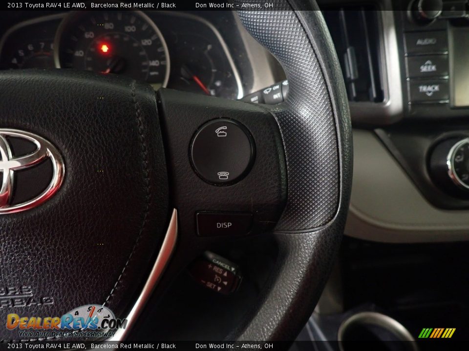 2013 Toyota RAV4 LE AWD Barcelona Red Metallic / Black Photo #30
