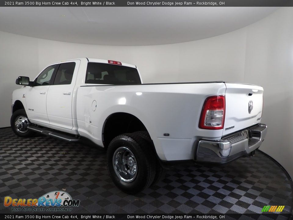 2021 Ram 3500 Big Horn Crew Cab 4x4 Bright White / Black Photo #5