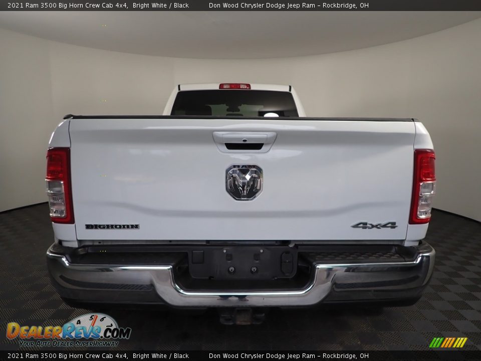 2021 Ram 3500 Big Horn Crew Cab 4x4 Bright White / Black Photo #6