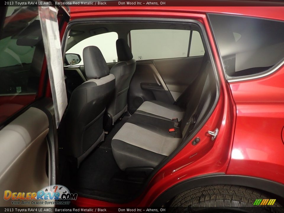 2013 Toyota RAV4 LE AWD Barcelona Red Metallic / Black Photo #35