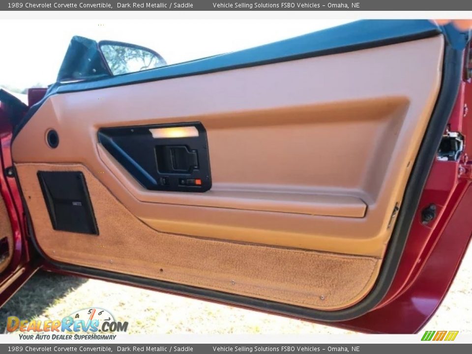 Door Panel of 1989 Chevrolet Corvette Convertible Photo #15