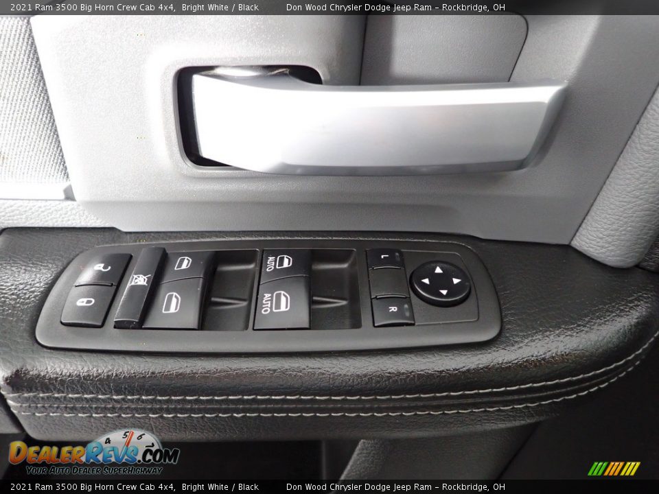 2021 Ram 3500 Big Horn Crew Cab 4x4 Bright White / Black Photo #10