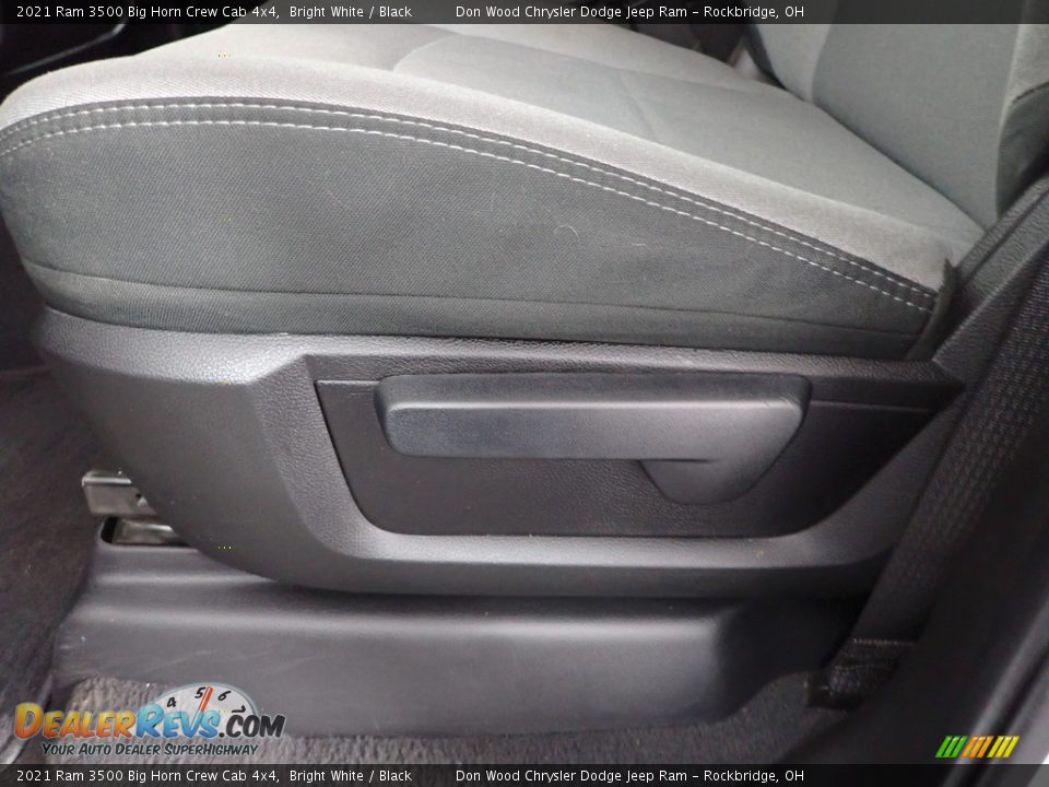 2021 Ram 3500 Big Horn Crew Cab 4x4 Bright White / Black Photo #13