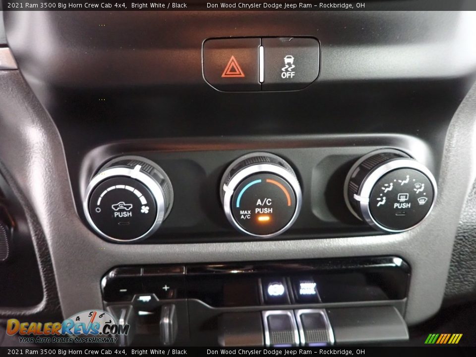 2021 Ram 3500 Big Horn Crew Cab 4x4 Bright White / Black Photo #17