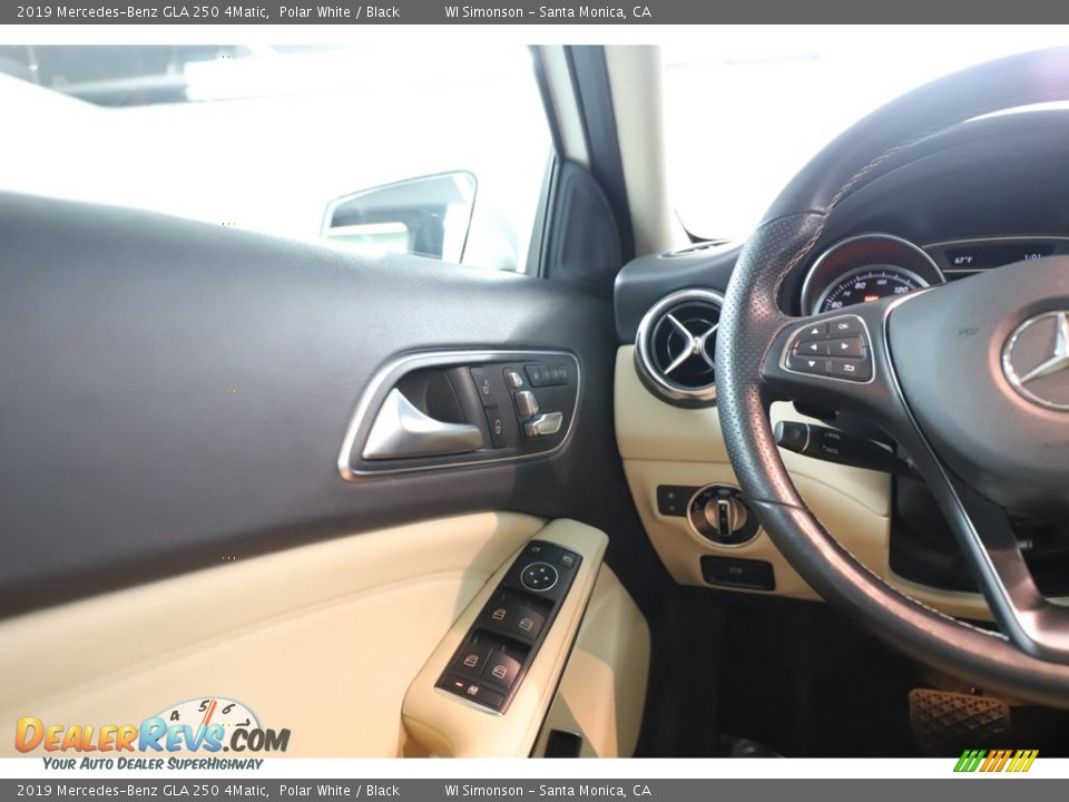 2019 Mercedes-Benz GLA 250 4Matic Polar White / Black Photo #25