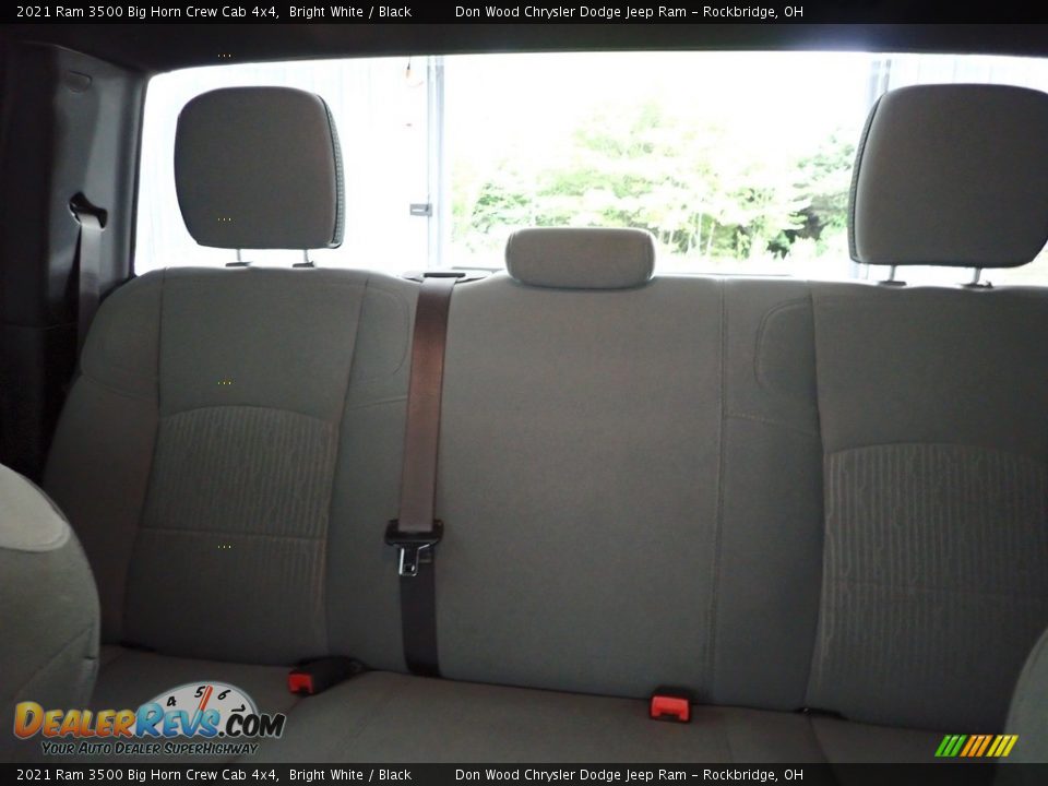 2021 Ram 3500 Big Horn Crew Cab 4x4 Bright White / Black Photo #21