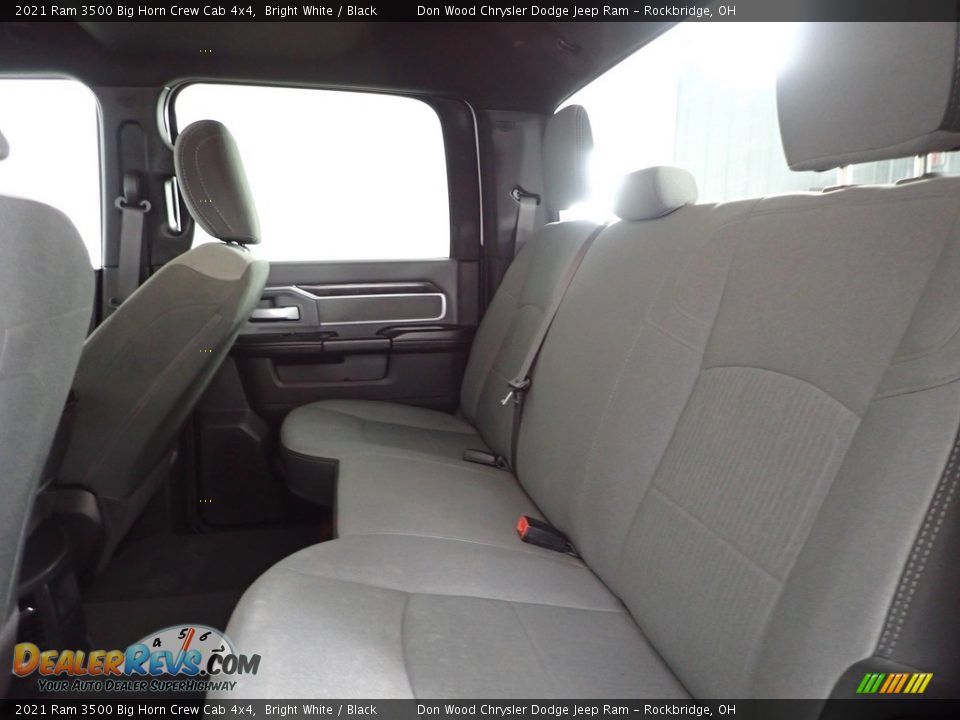 2021 Ram 3500 Big Horn Crew Cab 4x4 Bright White / Black Photo #23