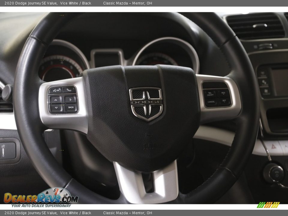 2020 Dodge Journey SE Value Vice White / Black Photo #7