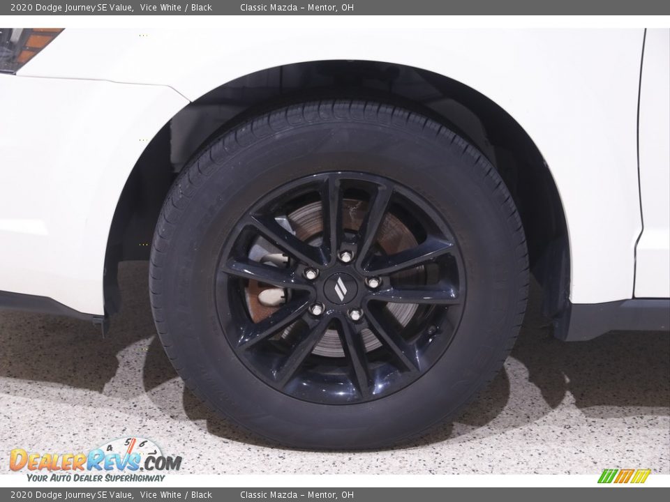 2020 Dodge Journey SE Value Vice White / Black Photo #19