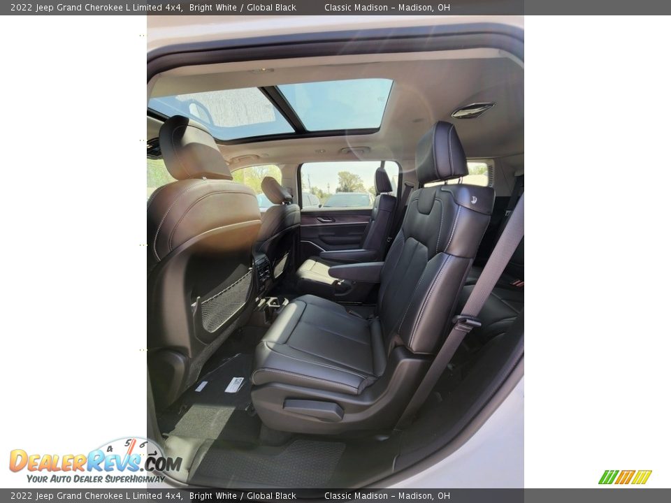 2022 Jeep Grand Cherokee L Limited 4x4 Bright White / Global Black Photo #3
