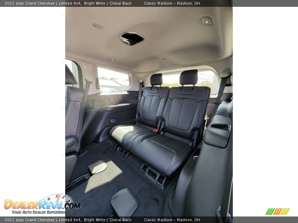 2022 Jeep Grand Cherokee L Limited 4x4 Bright White / Global Black Photo #4