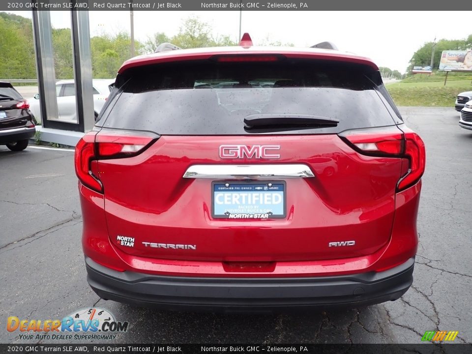 2020 GMC Terrain SLE AWD Red Quartz Tintcoat / Jet Black Photo #5