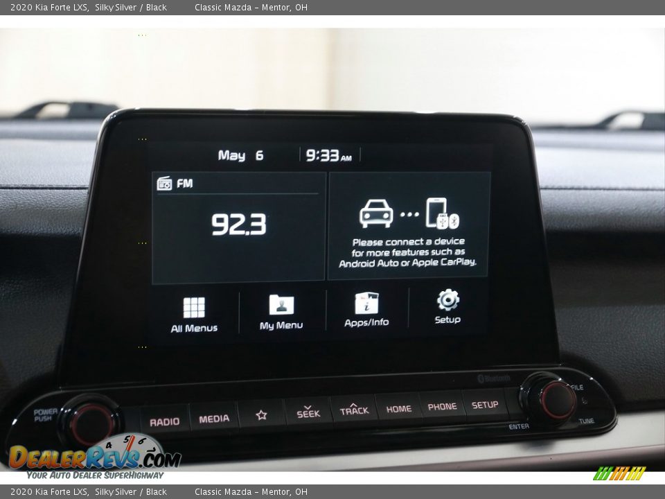 2020 Kia Forte LXS Silky Silver / Black Photo #10