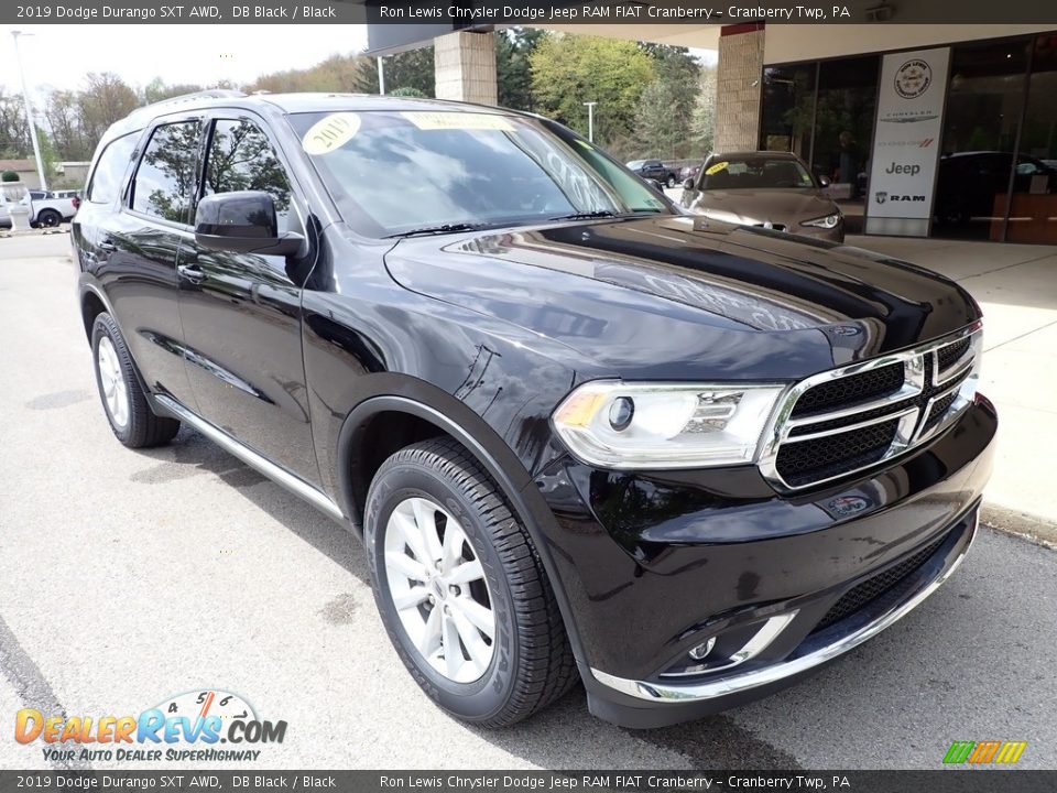 2019 Dodge Durango SXT AWD DB Black / Black Photo #2