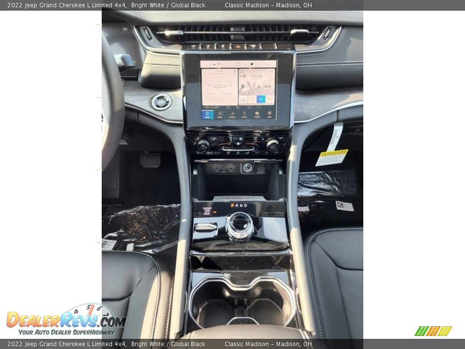 2022 Jeep Grand Cherokee L Limited 4x4 Bright White / Global Black Photo #7