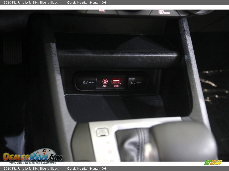 2020 Kia Forte LXS Silky Silver / Black Photo #12