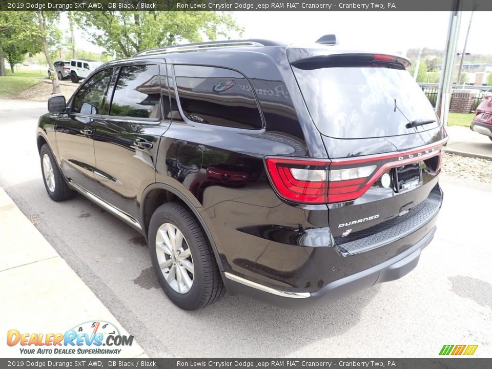 2019 Dodge Durango SXT AWD DB Black / Black Photo #6