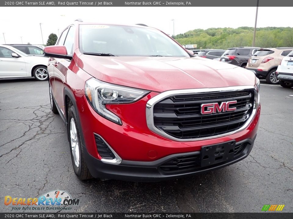 2020 GMC Terrain SLE AWD Red Quartz Tintcoat / Jet Black Photo #10