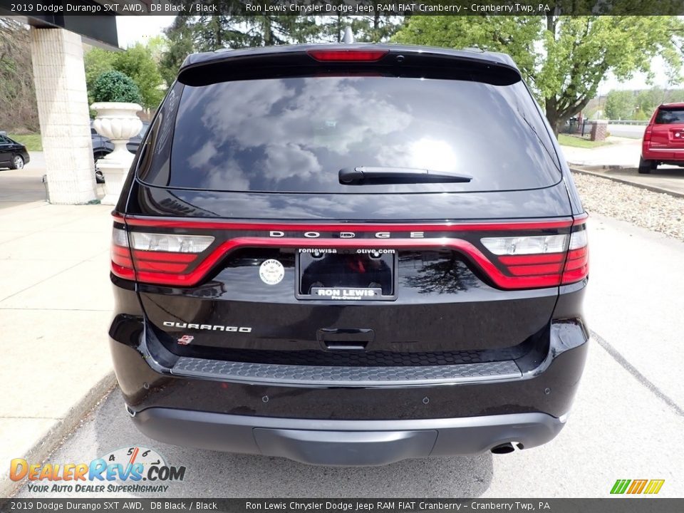 2019 Dodge Durango SXT AWD DB Black / Black Photo #7