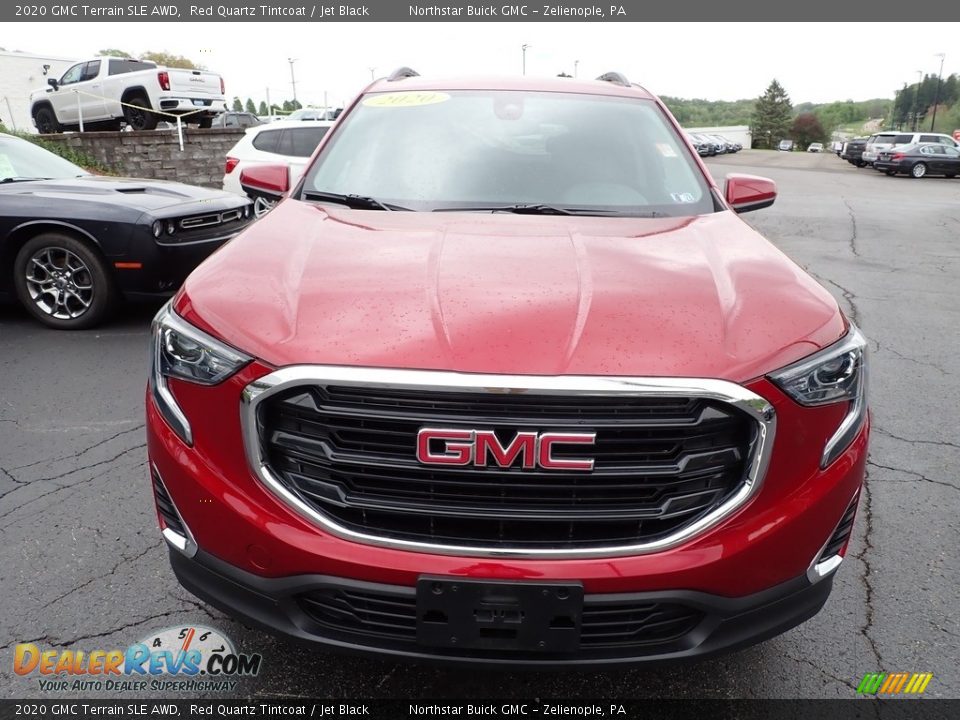 2020 GMC Terrain SLE AWD Red Quartz Tintcoat / Jet Black Photo #11