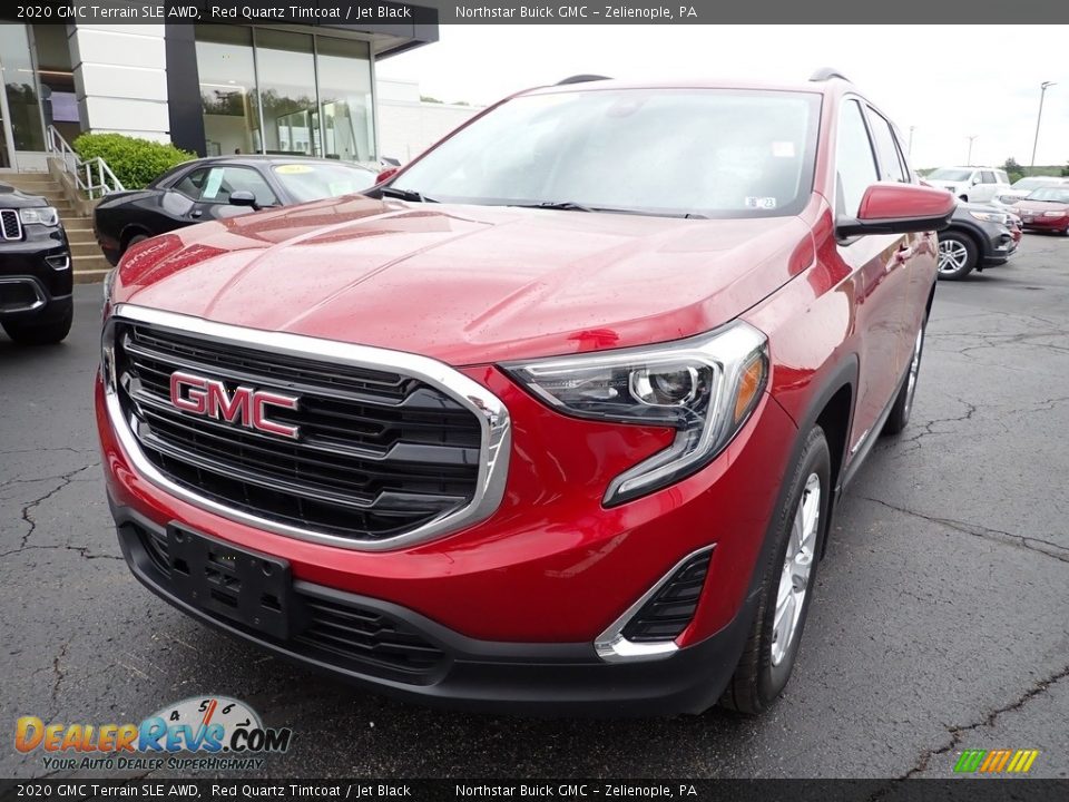 2020 GMC Terrain SLE AWD Red Quartz Tintcoat / Jet Black Photo #12