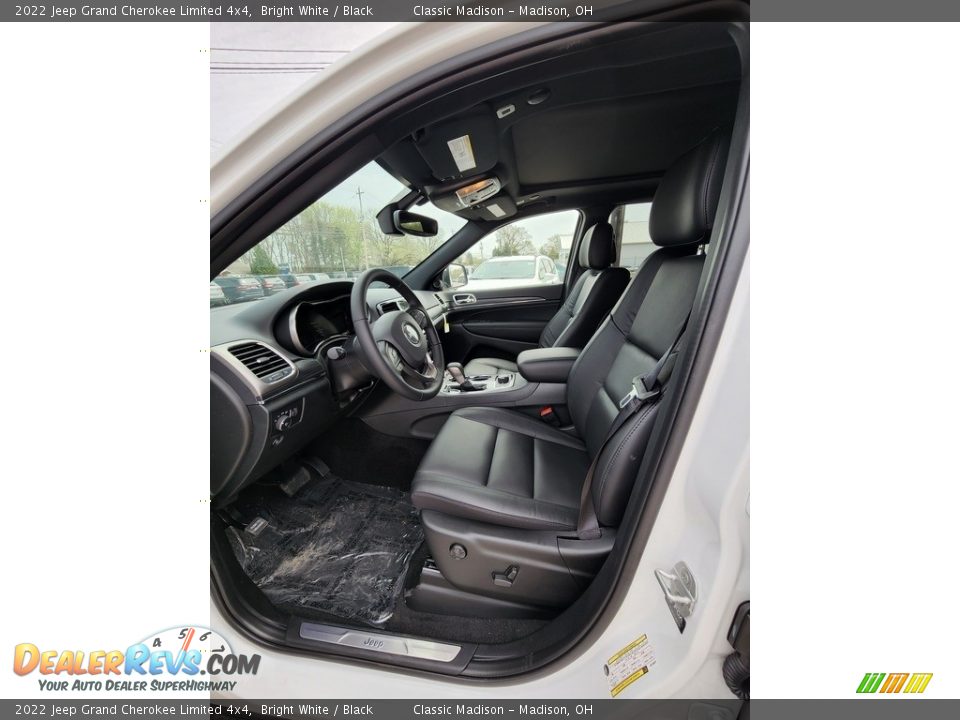 2022 Jeep Grand Cherokee Limited 4x4 Bright White / Black Photo #3