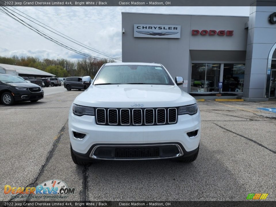 2022 Jeep Grand Cherokee Limited 4x4 Bright White / Black Photo #8