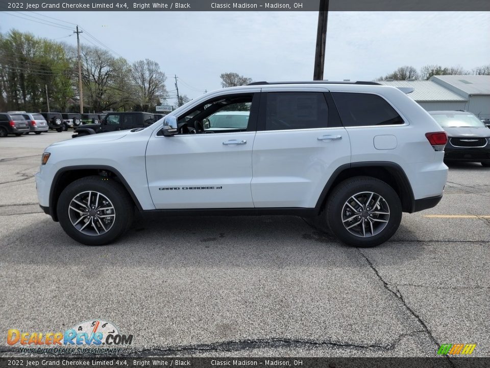 2022 Jeep Grand Cherokee Limited 4x4 Bright White / Black Photo #9
