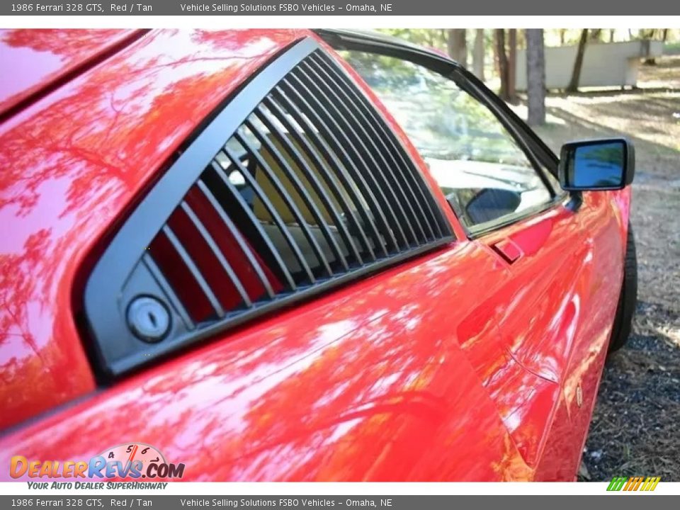 1986 Ferrari 328 GTS Red / Tan Photo #7