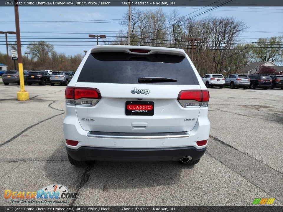 2022 Jeep Grand Cherokee Limited 4x4 Bright White / Black Photo #11
