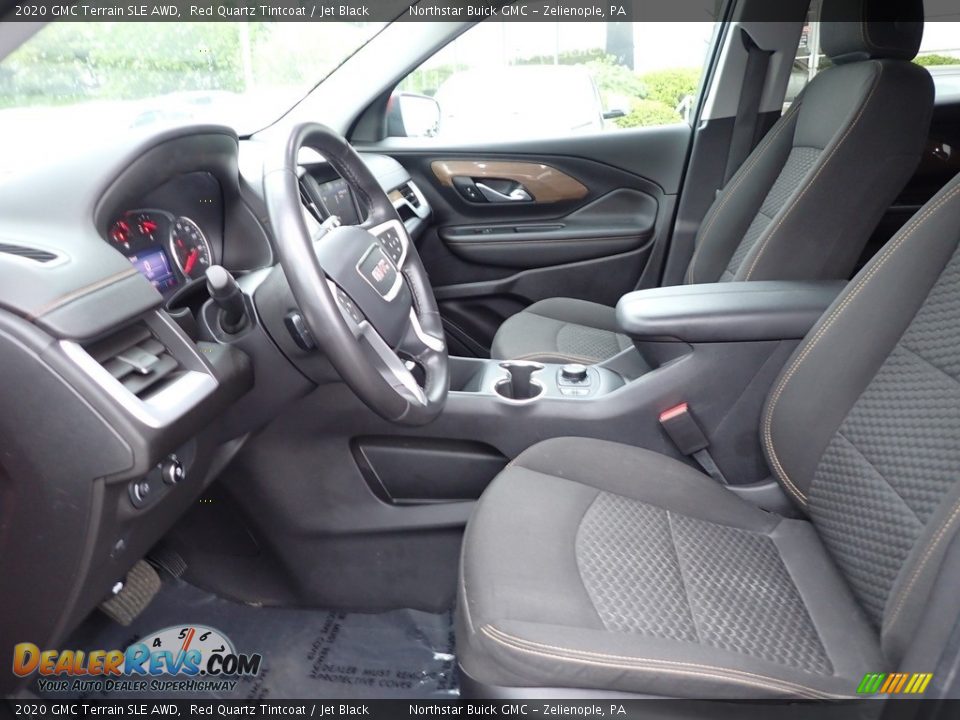 Front Seat of 2020 GMC Terrain SLE AWD Photo #20