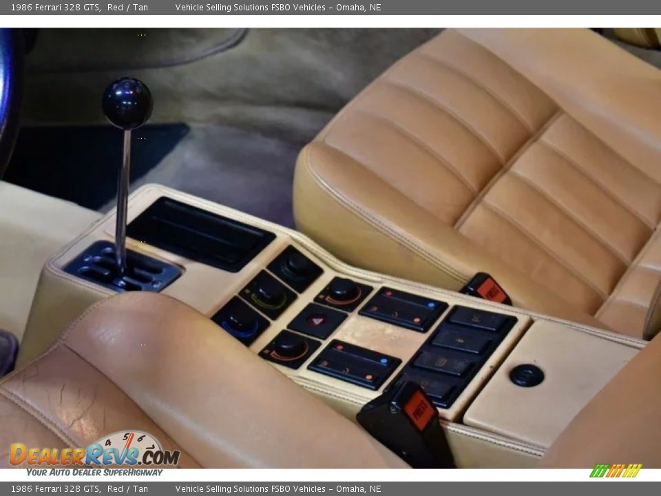 Controls of 1986 Ferrari 328 GTS Photo #11