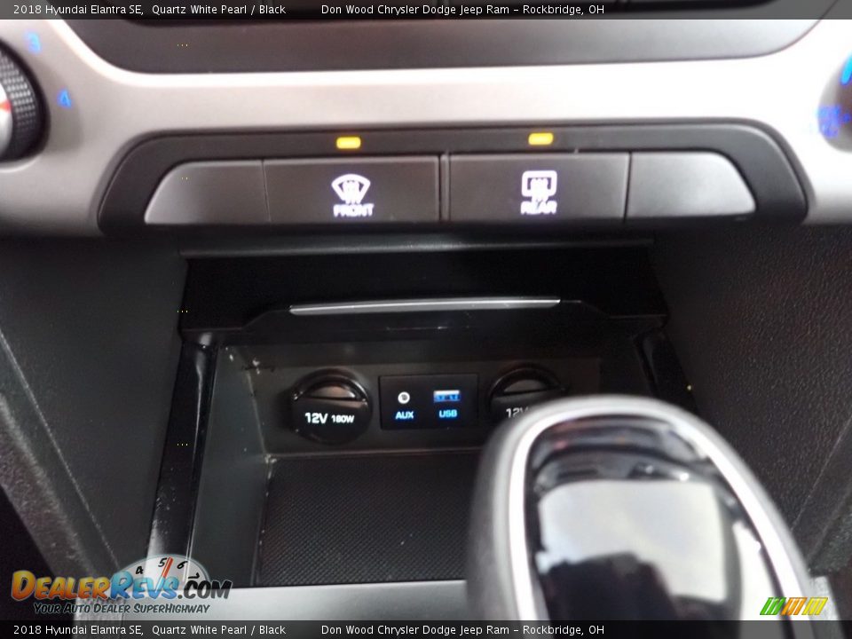 2018 Hyundai Elantra SE Quartz White Pearl / Black Photo #20
