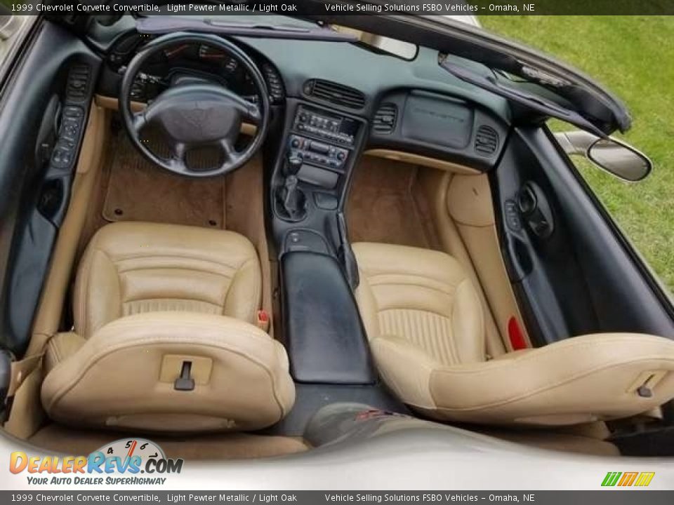 Light Oak Interior - 1999 Chevrolet Corvette Convertible Photo #4