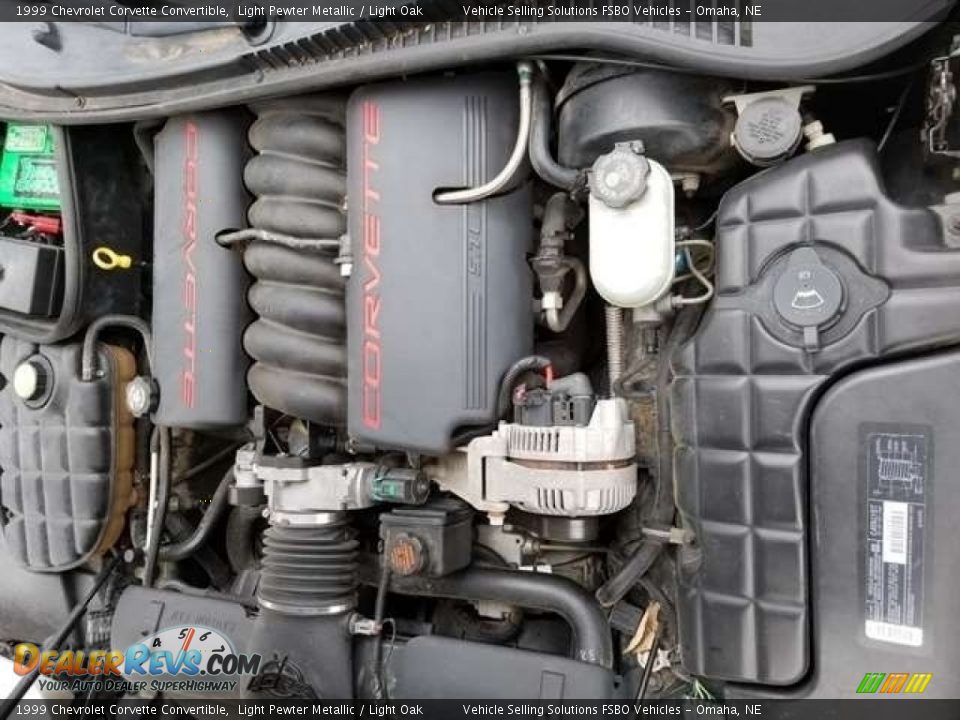 1999 Chevrolet Corvette Convertible 5.7 Liter OHV 16-Valve LS1 V8 Engine Photo #5