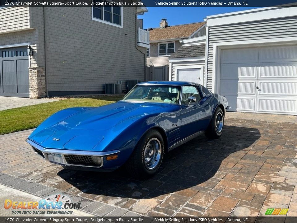 Front 3/4 View of 1970 Chevrolet Corvette Stingray Sport Coupe Photo #1