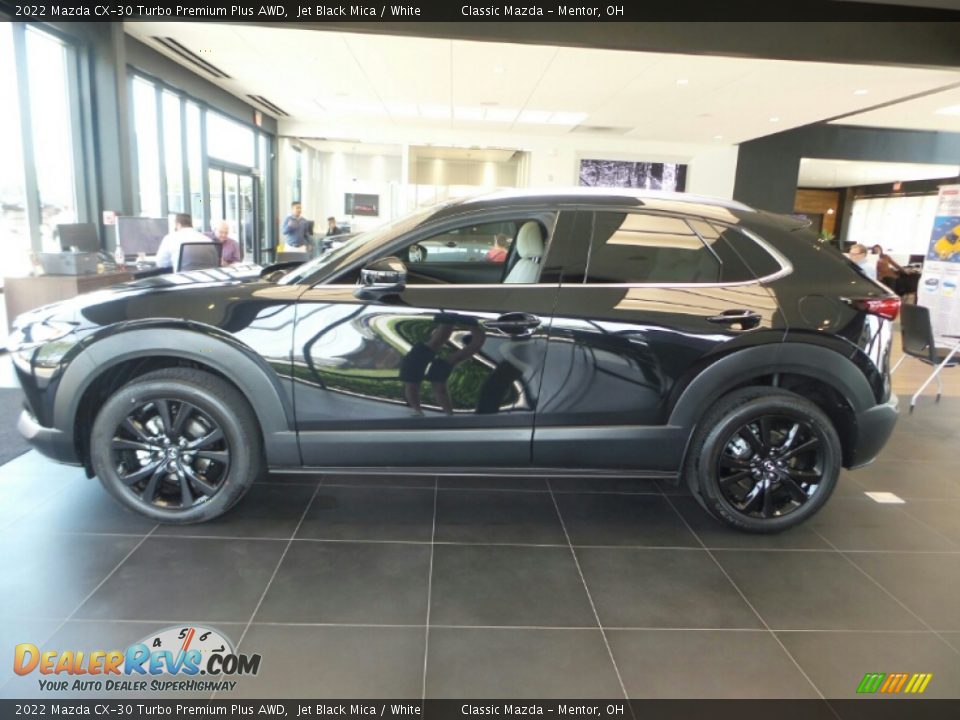 Jet Black Mica 2022 Mazda CX-30 Turbo Premium Plus AWD Photo #6