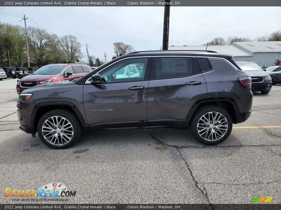 2022 Jeep Compass Limited 4x4 Granite Crystal Metallic / Black Photo #8