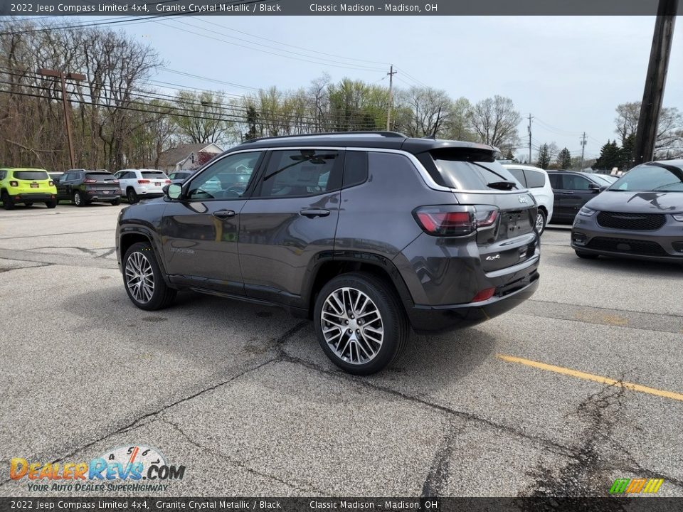 2022 Jeep Compass Limited 4x4 Granite Crystal Metallic / Black Photo #9