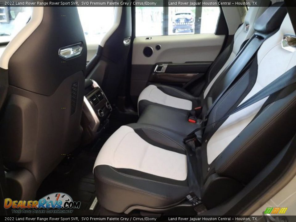 Rear Seat of 2022 Land Rover Range Rover Sport SVR Photo #5