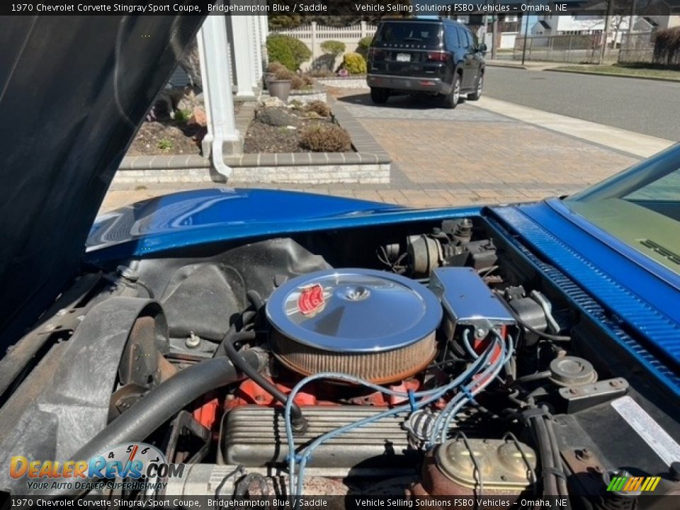 1970 Chevrolet Corvette Stingray Sport Coupe 350 cid OHV 16-Valve V8 Engine Photo #8