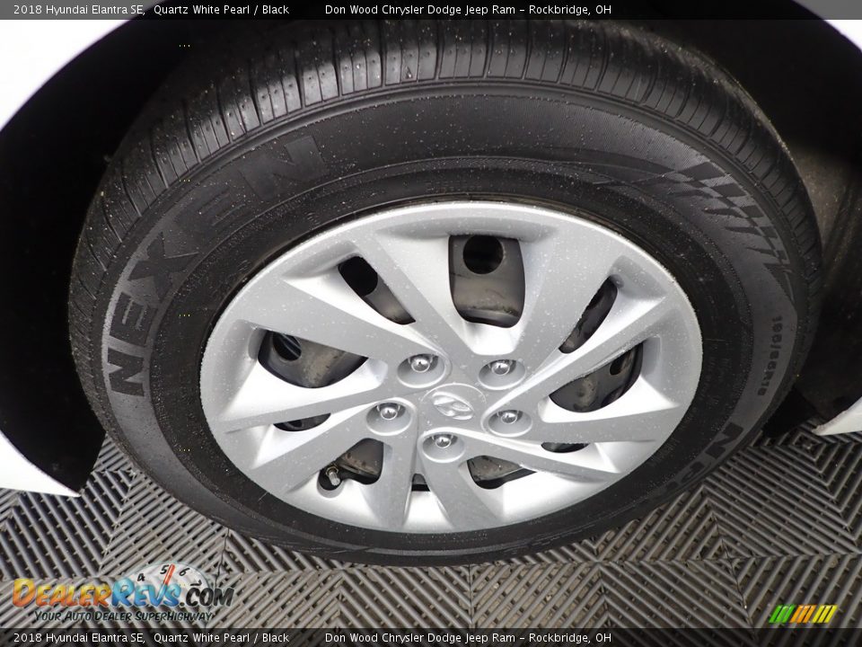 2018 Hyundai Elantra SE Quartz White Pearl / Black Photo #31