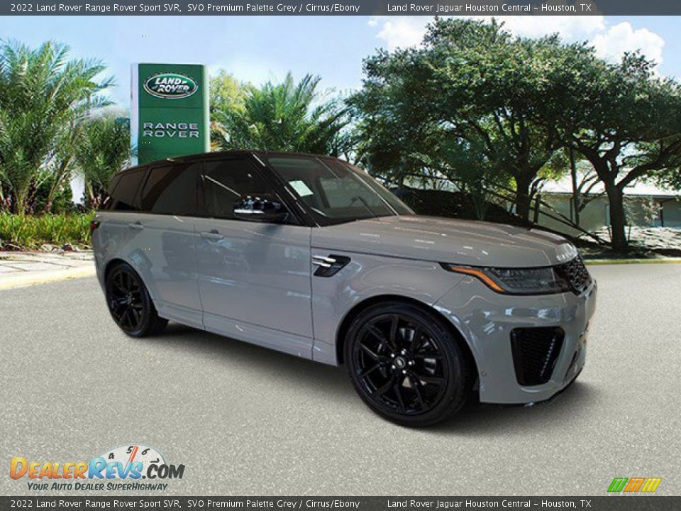 2022 Land Rover Range Rover Sport SVR SVO Premium Palette Grey / Cirrus/Ebony Photo #12