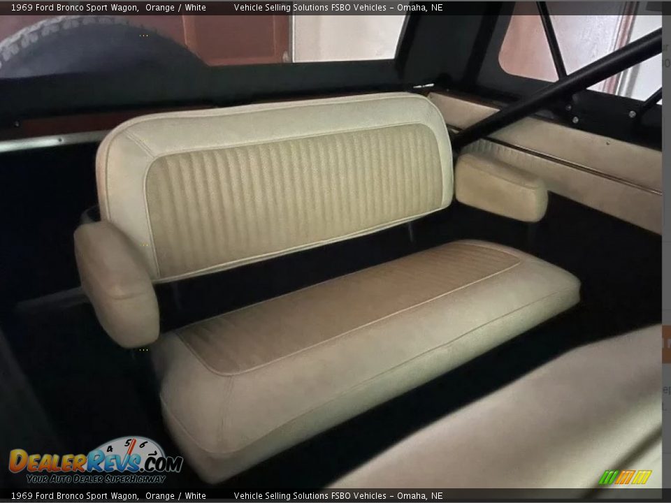 Rear Seat of 1969 Ford Bronco Sport Wagon Photo #6