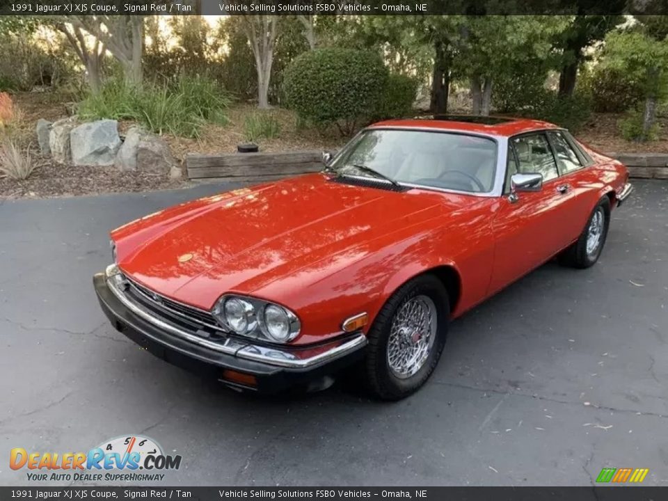 Front 3/4 View of 1991 Jaguar XJ XJS Coupe Photo #1